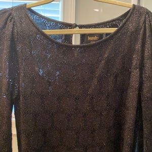 laundry by Shelli Segal Black Sweater dress